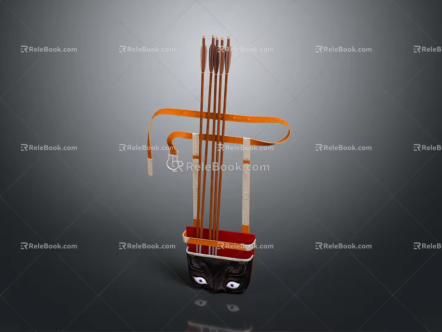 Crossbow Mechanical Crossbow Shift Bow and Arrow Shoot Far Equipment Weapons High-tech Crossbow 3d model