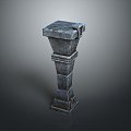 Columns Stone Columns Stone Columns Old Columns Roman Columns Roman Columns Classical Columns Greek Columns 3d model