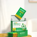 Alcohol Disinfectant Wipes for Daily Hygiene with Individual Packs and Box Packaging