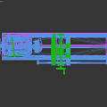 Industrial Precision Lathe Machine With Metal Bed Spindle Chuck And Tailstock