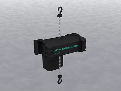 Commercial Stackmaker Lifting Equipment With Heavy Duty Chain And Hooks 3d model
