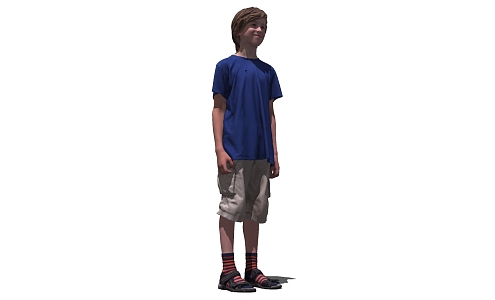 The Modern Boy 3d model