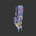 Sci-fi Items Sci-fi Components High-tech Components Sci-fi Equipment Sci-fi Scene Sci-fi Environment Game Scene 3d model