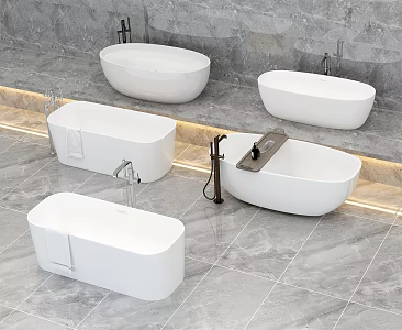Modern Bathtub 3d model