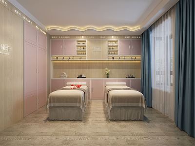 Modern Spa Beauty Shop 3d model