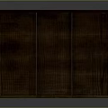 Rustic Wooden Box With Layered Planks And Natural Wood Grain