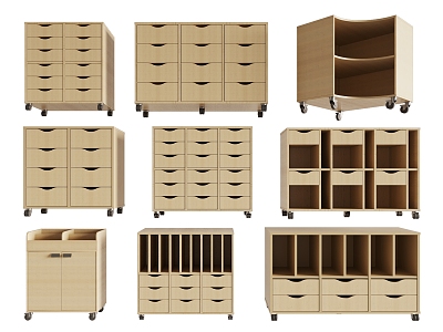 Locker Storage Cabinet Side Cabinet Bookcase Drawer Cabinet File Cabinet File Cabinet File Cabinet model