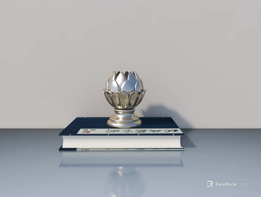 Modern Hinged Door With Glass Panel For Home Interior Decoration 3d model