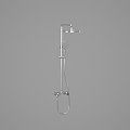 Large Shower Head Shower 3d model