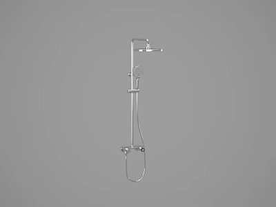 Large Shower Head Shower 3d model