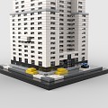 Lego LEGO Toys Building Block Chrysler Building Skyscraper High-rise Building Building Office Building 3d model