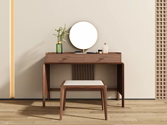 New Chinese Dressing Table Dressing Table Dressing Table Dressing Table Wardrobe Dressing Table Makeup Stool 3d model