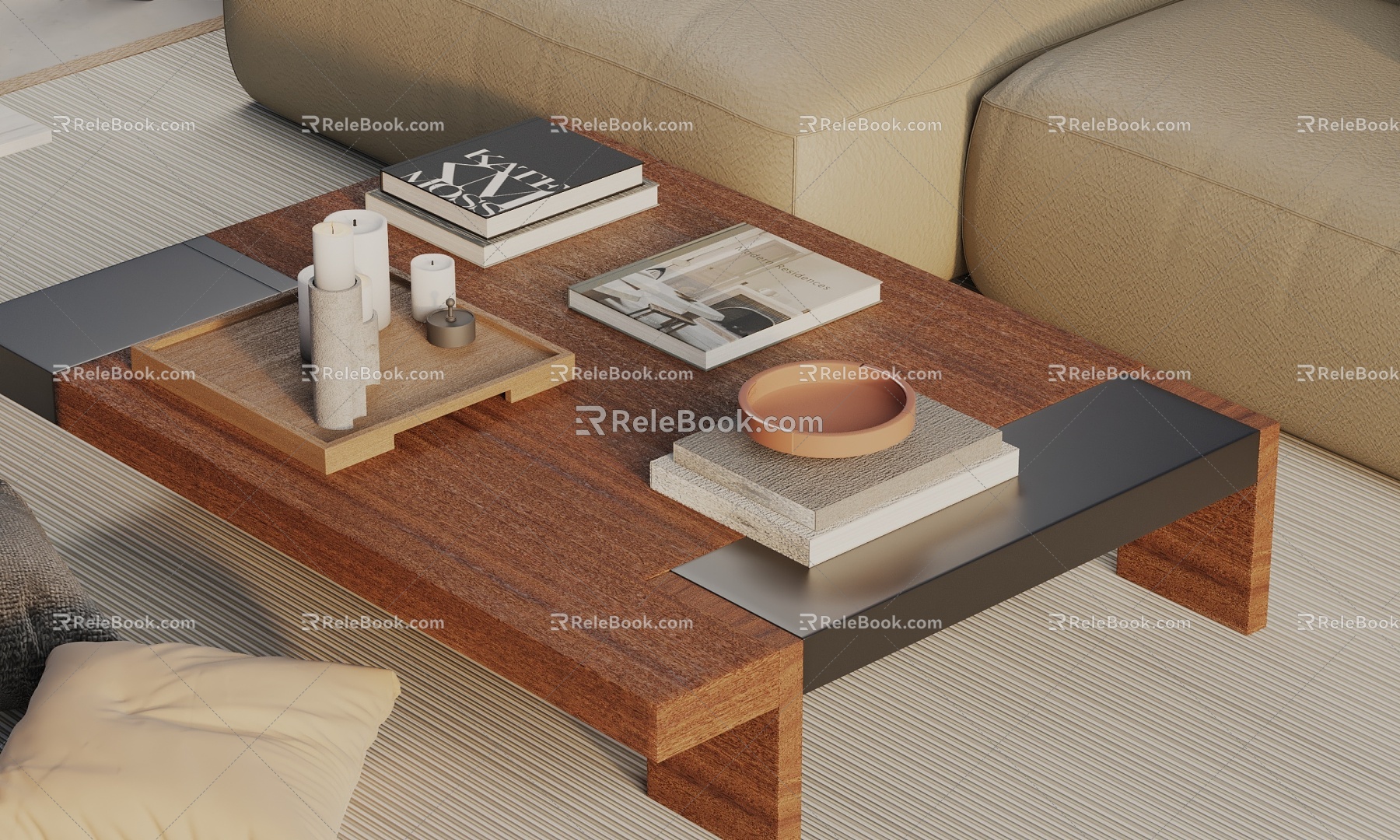 Coffee table 3d model