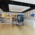 Modern Store New Store 3d model