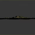 Detailed Topographic Terrain Featuring Mountain Ranges River Valleys And Vegetation Zones