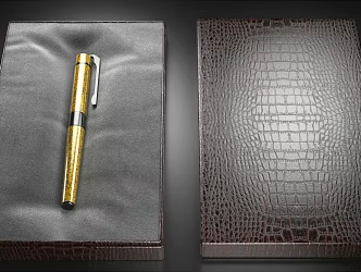 Modern pen 3d model