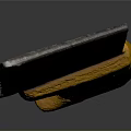 Practical Hand Saw With Metal Blade And Yellow Handle For Home Use