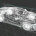 Orange Sports Car With Sleek Design Black Roof And Alloy Wheels Modern Exterior