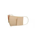 Beige Protective Face Mask With Soft Material And Comfortable Design