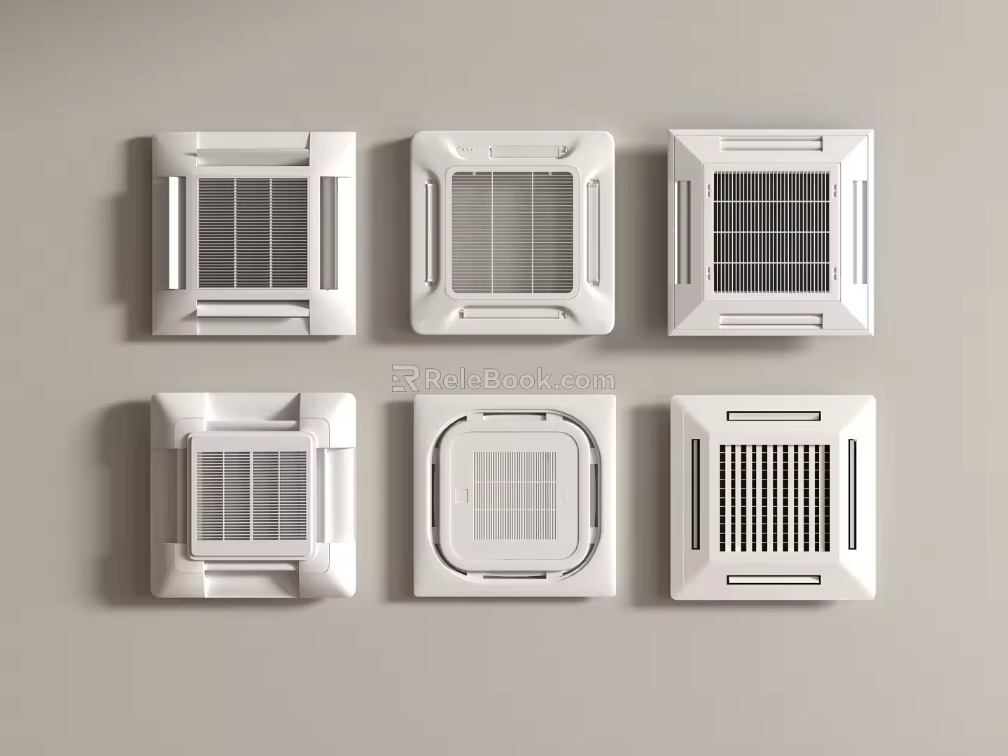 Air conditioning ceiling type central air conditioning 3d model