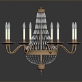 Chandelier Ceiling Lamp Living Room Chandelier Iron Chandelier Lighting Lamps Lighting Fixtures Furniture Furniture 3d model