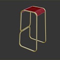 Modern Bar Stool High Chair Bar Chair Bar Chair Bar Chair 3d model