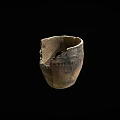 Ancient Broken Clay Pottery Jar With Rustic Texture And Historical Artifact 3d model