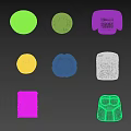 Bean Bag Chairs with Various Styles and Multiple Colors for Modern Living Room Decor