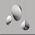 Modern Minimalist White Pendant Lights with Different Hanging Shapes Design