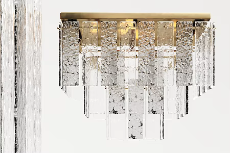 Modern Ceiling Lamp Crystal Ceiling Lamp 3d model