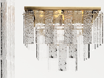 Modern Ceiling Lamp Crystal Ceiling Lamp 3d model