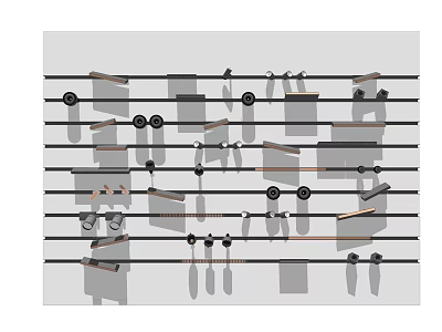 Modern spotlight downlight 3d model