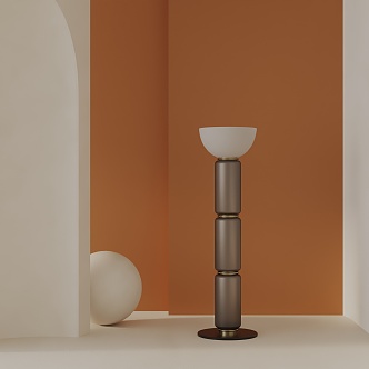 Modern floor lamp 3d model