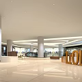 Modern Shopping Mall Hall With Glass Storefronts Mannequins And Bright Lighting