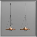 Modern chandelier 3d model
