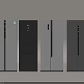 Modern Fridge Freezers with Various Colors and Sleek Designs for Home Kitchen Use
