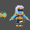 Cartoon Characters Anime Characters Cartoon Men Game Characters Q Version Characters Game Characters 3d model