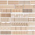 Wooden Garden Fences Collection Featuring Slatted Designs Lattice Patterns And Decorative Panels