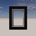 Modern Casement Window With Aluminum Frame Double Glazing And Sleek Design
