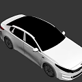 Kia White Sedan With Black Roof Black Wheels And Modern Sleek Exterior Design