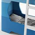 Modern Bed-and-out Children Bed-and-out 3d model