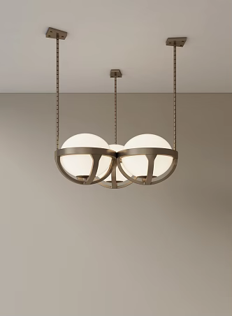 Modern Light Luxury Chandelier Restaurant Chandelier Vintage Chandelier Multi-head Chandelier Living Room Chandelier Art Chandelier 3d model