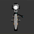 Custom Sniper Rifle Design With Colorful Patterns And Scope On Reflective Surface