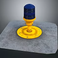 Modern Light Aircraft To Warning Light Warning Light Modern Wooden Floor Lamp Floor Lamp Lighting Fixture Lamp 3d model