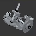 Industrial Precision Mechanical Equipment With Metal Base And Adjustable Clamping Components