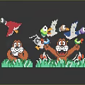 Game Environment Duck Playing Game Scene Fairy Tale Scene Fairy Tale Magic Scene Magic Item 3d model
