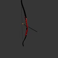recurve bow 3d model