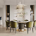 Modern Restaurant 3d model