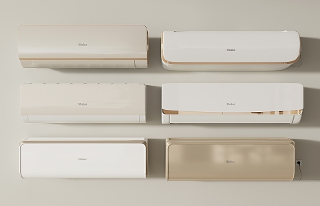 Wall-mounted air conditioner 3d model