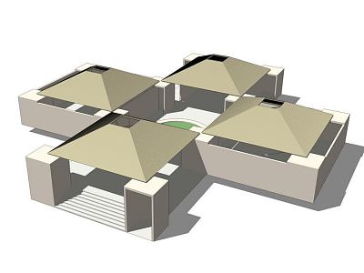 Derrington Pool Changing Rooms model